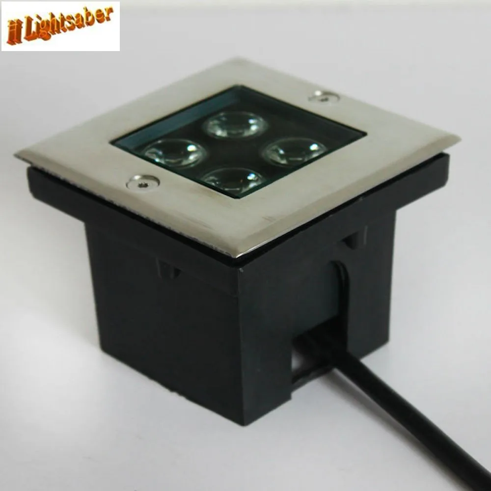 

Underground Light Square 4w 1W High Power LED optional colorY/WW/NW/CW AC85-265V bar/stage/garden floor outdoor lighting