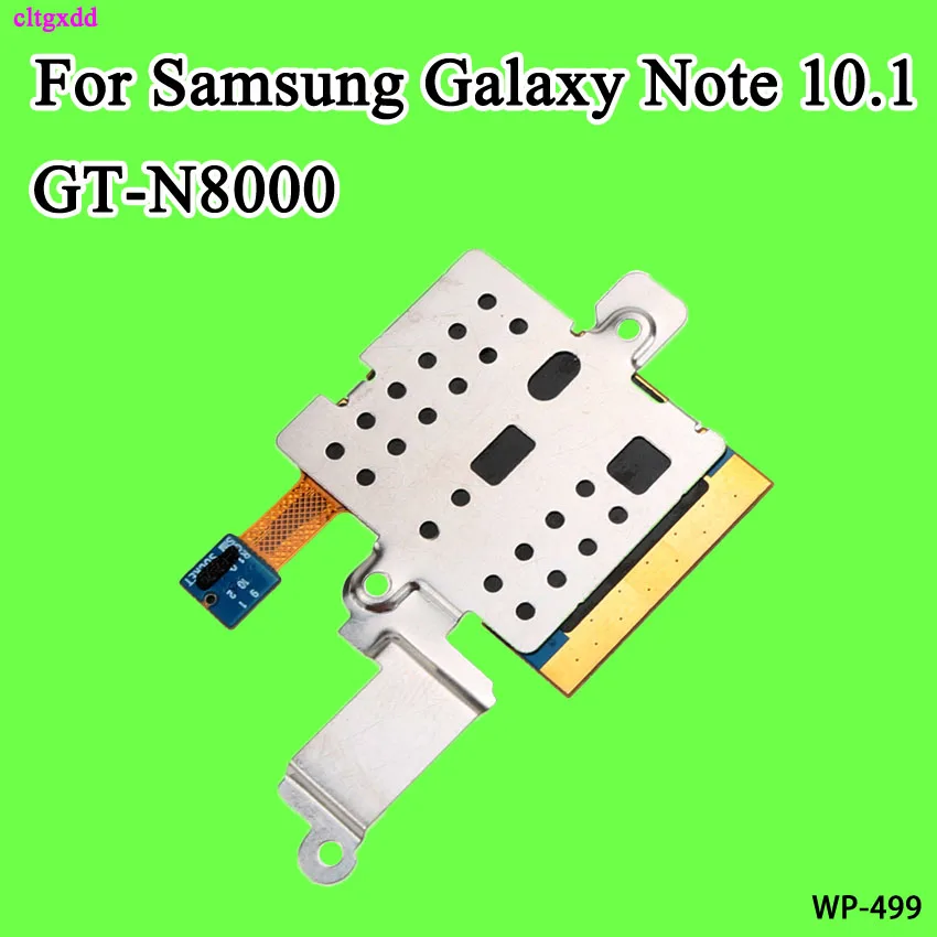 Держатель для считывателя SIM карт cltgxdd разъем лотка гибкий кабель Samsung Galaxy Note 10 1