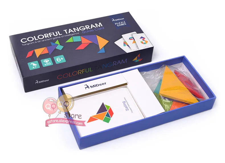 MiDeer Tangram деревянная головоломка Обучающие Развивающие игрушки для детей дошкольного возраста детские игрушки игры интеллектуальные головоломки