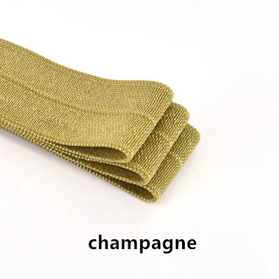 2 см цвет нижнее белье трусики обернутый эластичный сложенный мягкий эластичный пояс детские резиновые ленты Одежда Аксессуары - Цвет: champagne