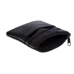 Модный недорогой кошелек для мелочи из искусственной кожи для мужчин и женщин, маленький мини короткий кошелек, сумка для мелочей
