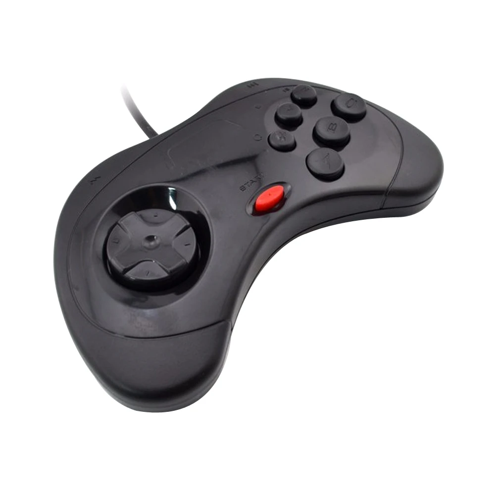 20 шт./лот джойстик для ПК система Sega Saturn стиль USB проводной геймпад Классический