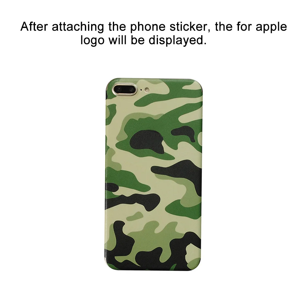 For IPhone 8 Protective Skin Cover PVC Portable Back Adhesive Accessories Full Body Anti-scratch Phone Sticker Shock-absorbing