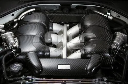 Углеродное волокно мин Стиль крышка двигателя, пригодный для 2008-2013 Nissan R35 GTR VR38DETT