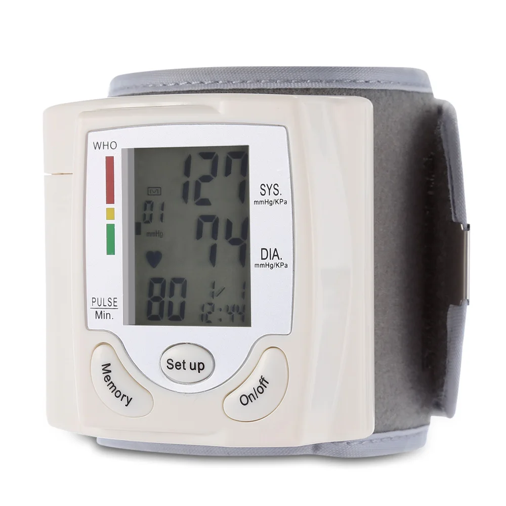 

Health Care Wrist Portable Digital Automatic Blood Pressure Monitor
