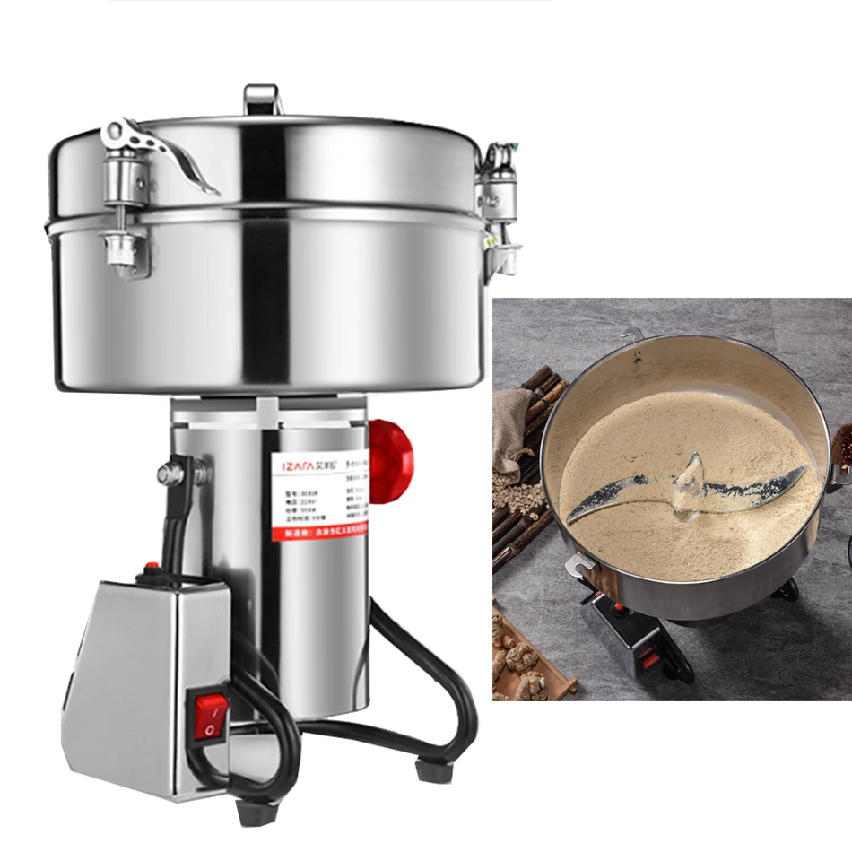 

4500 grams of Traditional Chinese medicine Pulverizer commercial milling Machine