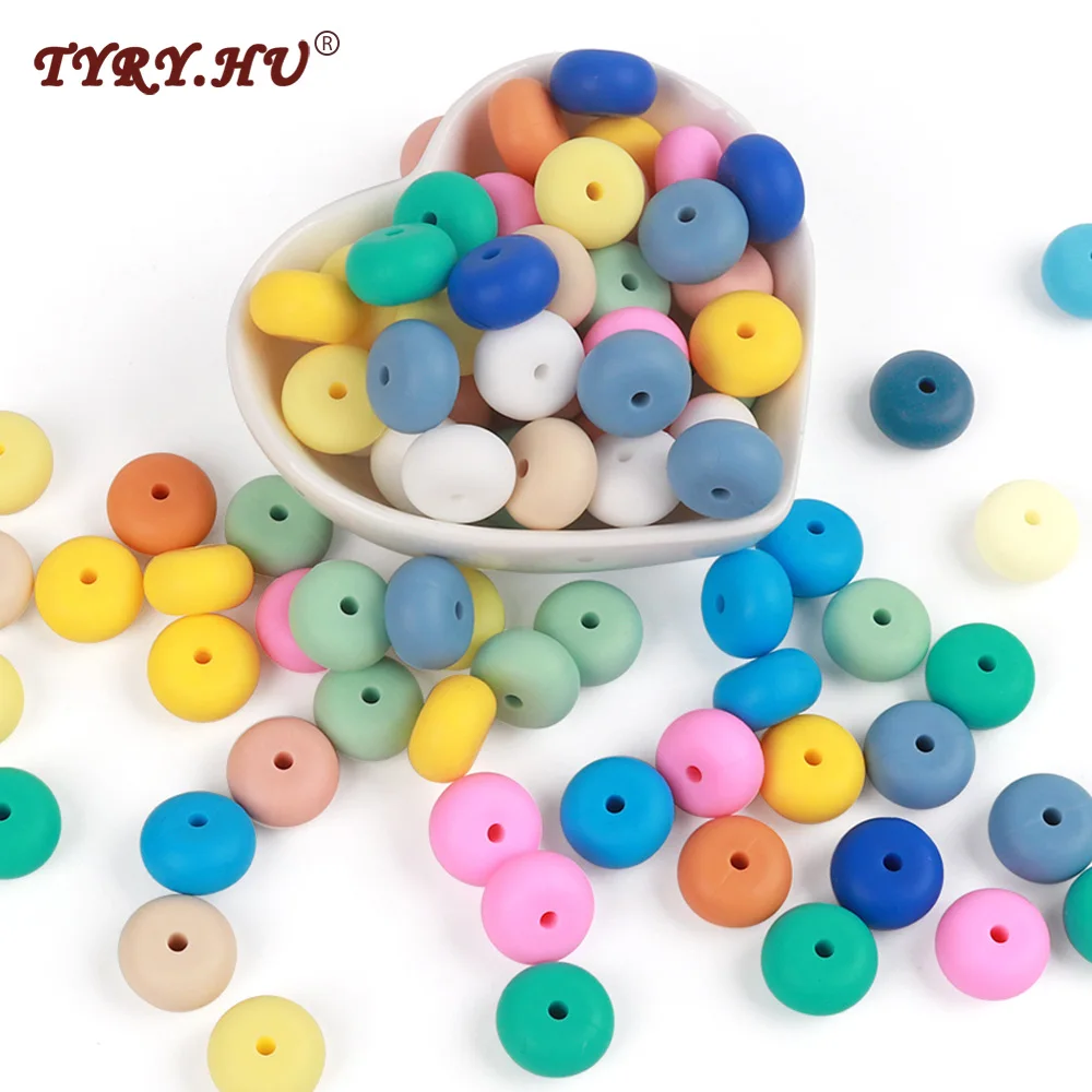 Силиконовые шарики для прорезывания зубов TYRY.HU 50 шт. Детские Жевательные Шарики