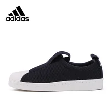 Intersport New Arrival Originals Official Adidas Superstar Slip On Breathable Women’s Skateboarding Shoes Sports Sneakers