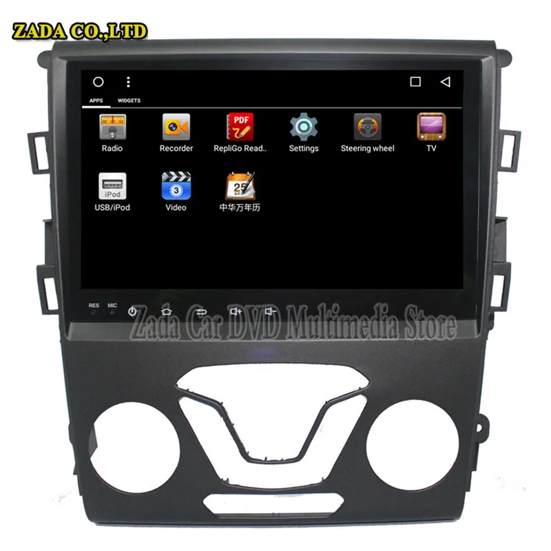 Clearance Ectwodvd 9inch Octa Core Android 8.1 Car DVD Player GPS Navigation Multimedia For Ford Mondeo 2013 2