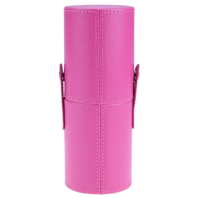 Buy PU Leather Travel Empty makeup brush holder
