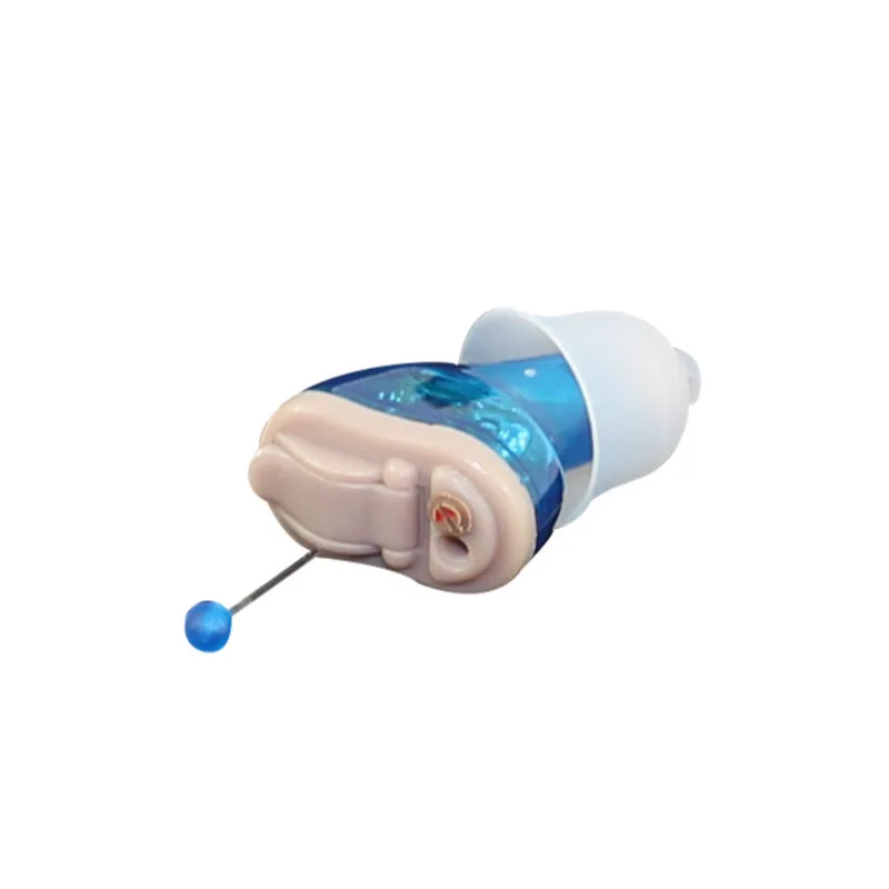  ZHONGDE audifono Inner Ear Invisible Hearing Aid Adjustable Wireless Mini CIC Hearing Aids Left Rig
