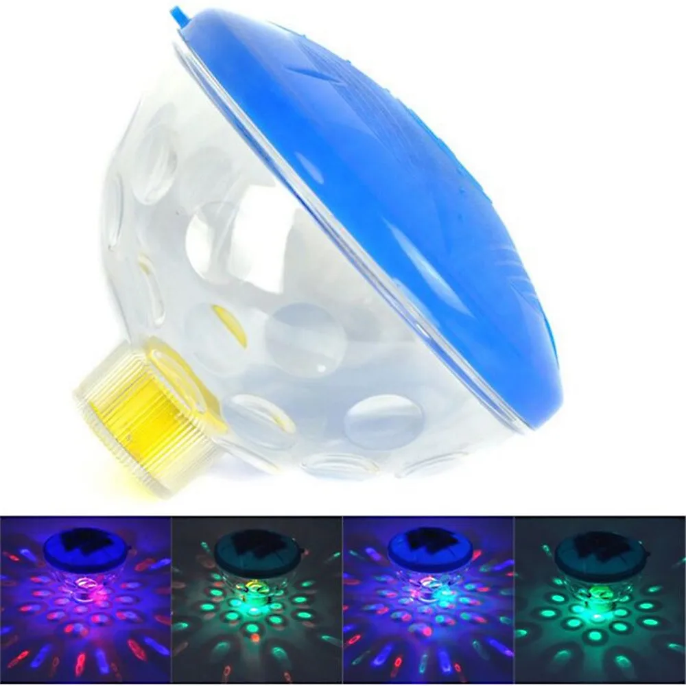 Pools & Spas Floating Underwater RGB LED Disco Light Glow Show Swimming