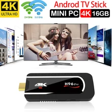 Xinways h96 mini pc Smart TV Stick samrt tv android 7.1 os tv box 2GB 16GB Amlogic S912 Android 7.1 bt 4.0 4K 2.4G/5G WiFi