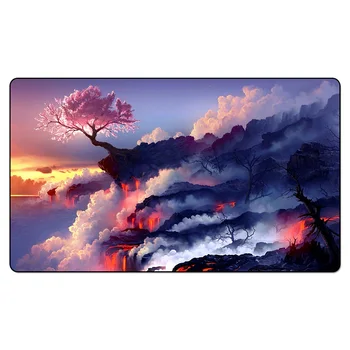

(Flower That Blooms in Adversity) Board Game Playmat, Magical Card Play Mat, The Game Gathering Custom Design With Free Gift Bag