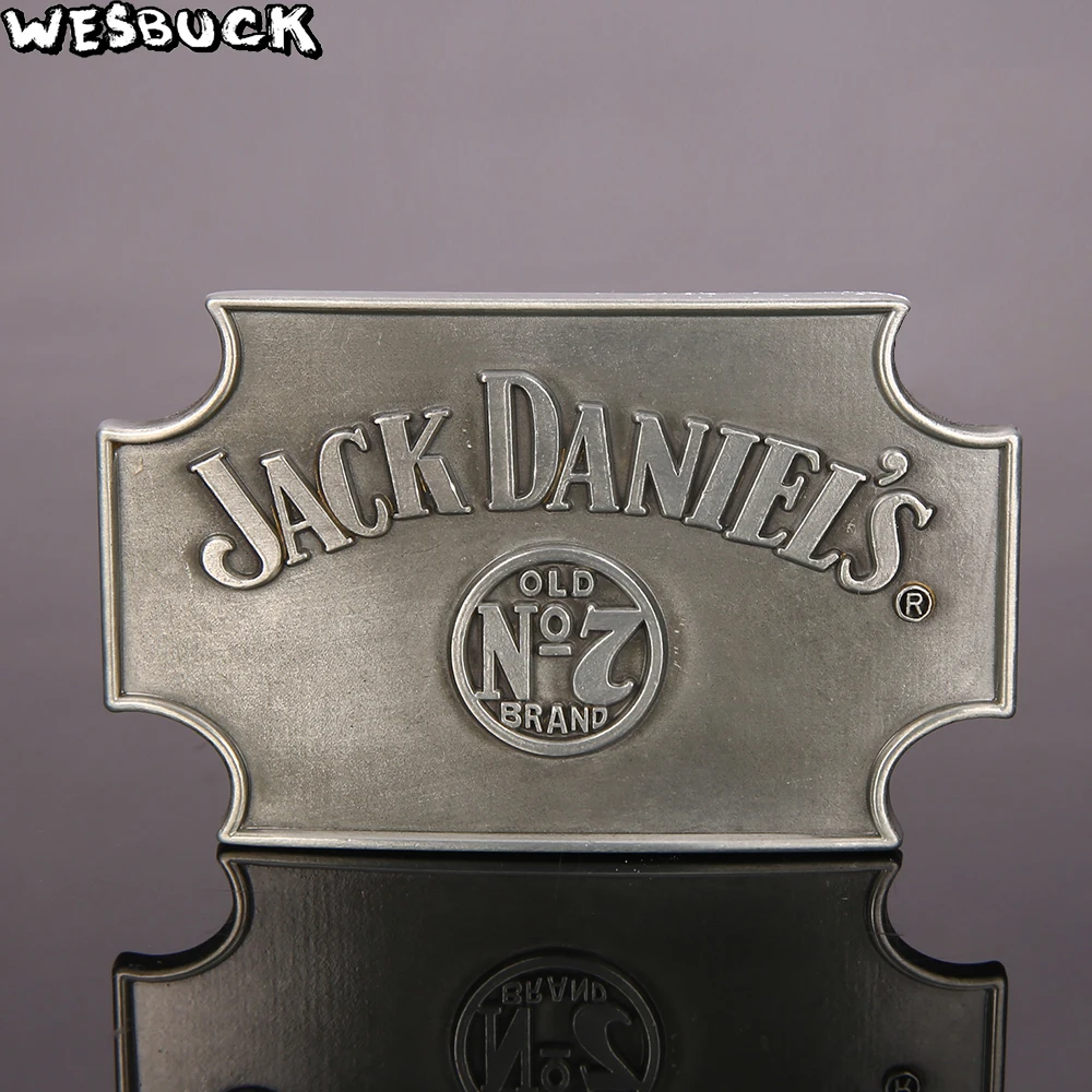 

5 Pcs MOQ WesBuck Brand Wholesale Western Cowboy belt buckle With Silver Metal Fashion Mens Buckles Jeans Accessories