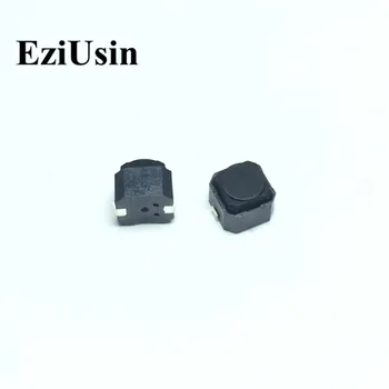 

EziUsin 100pcs 6*6*5 Silent Botton PCB Keyboard Light Touch Quiet Micro Switch Mini Touch Keys Interrupteur DIY Silence