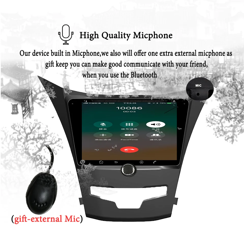 Cheap Octa core 4+64GB Android 9.0 Car DVD GPS Navigation for SsangYong Korando Actyon 2014 2015-2018 Radio Stereo Wifi 3/4G Head Unit 2