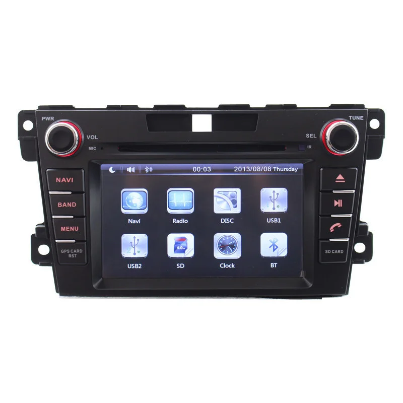 

Din In-Dash CAR DVD Player For Mazda CX7 CX 7 CX-7 2007-2013 With GPS Navigation Ipod RDS AM FM Free Map Canbus SWC