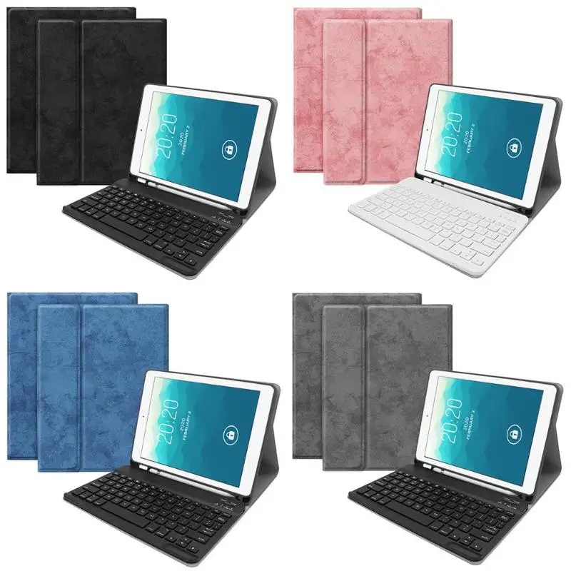 2в1 коврик для планшета Аксессуары с беспроводной клавиатурой ультратонкий держатель Bluetooth 3,0 клавиатура чехол для iPad Air 1/2 Pro 9,7