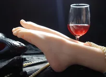 Newest silicone girls ballerina dancer gymnast foot feet pointed toes fetish toys model dolls