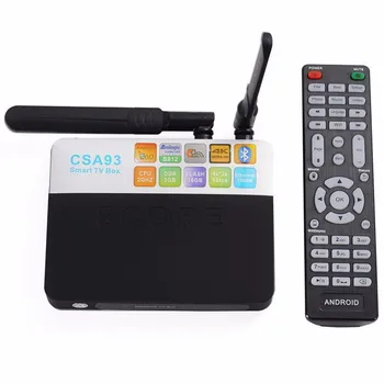 

CSA93 Amlogic S912 Android 6.0 TV Box 3GB RAM 32GB ROM Smart TV Box 2.4G/5.0GHz WiFi BT4.0 H.265 4K 2K 1000M LAN Set Top Box