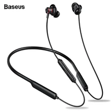 Baseus S12 bluetooth-наушники на шею наушники для телефона Bluetooth 5,0 Беспроводной наушники бас гарнитура с микрофоном fone де ouvido