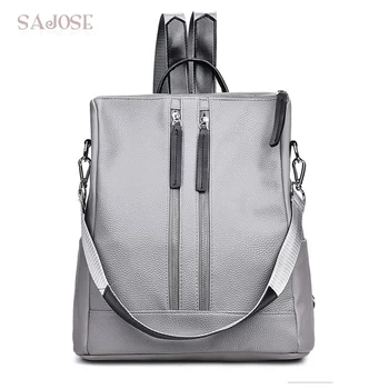 

DropShipping Backpacks Women Preppy Designer Ttyle Bookbags Mochilas Mujer Leather Backpack Lady Large Capacity Mochila Escolar