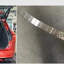 Накладка на задний бампер для Volvo XC60 Внешняя защита багажника Накладка на порог из нержавеющей стали