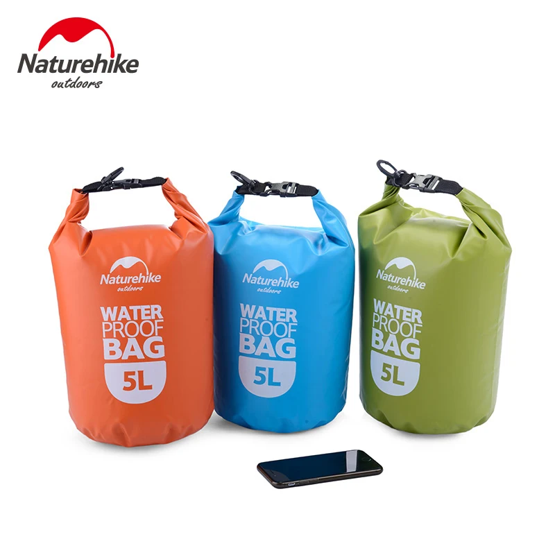 NatureHike-NEW-5L-High-Quality-Outdoor-Waterproof-Bags-Ultralight-Camping-Hiking-Dry-Organizers-Drifting-Kayaking-Swimming
