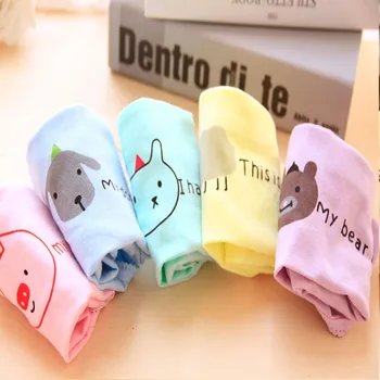

Hot Selling Women's Sexy Underwear Panties Love Sexy Lingerie Cute Animal Cartoon Calcinhas Plus Size Underwear Briefs
