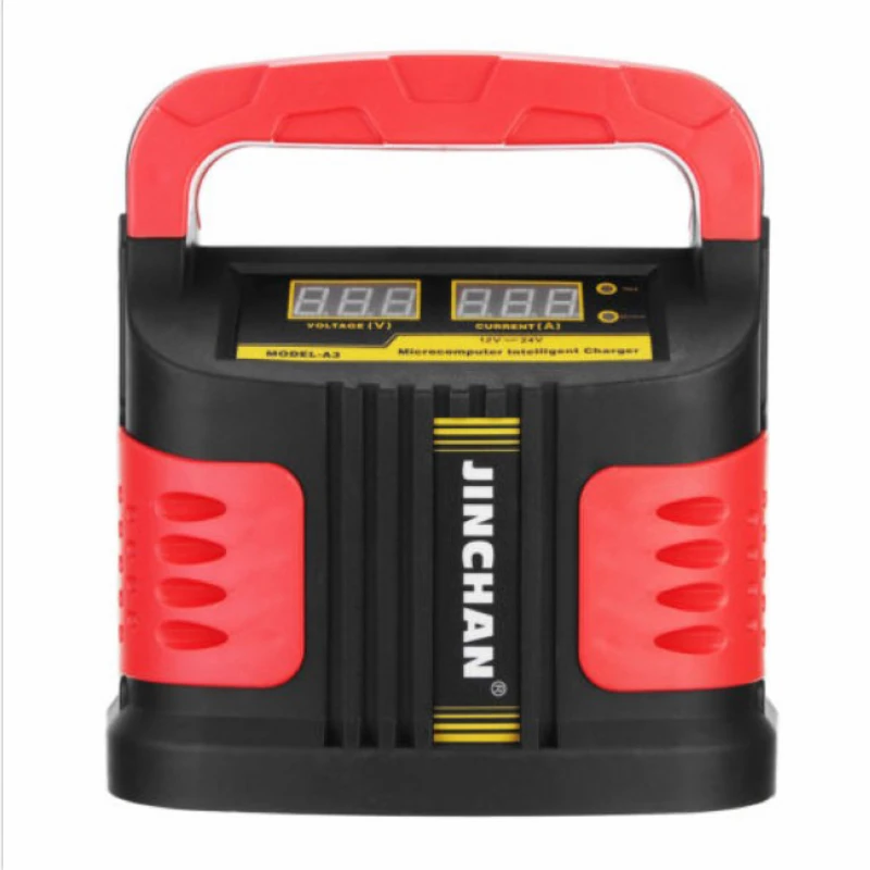 JX-LCLYL 350W 200A LCD Car Plus Adjust Battery Charger Jump Starter  12V/24V