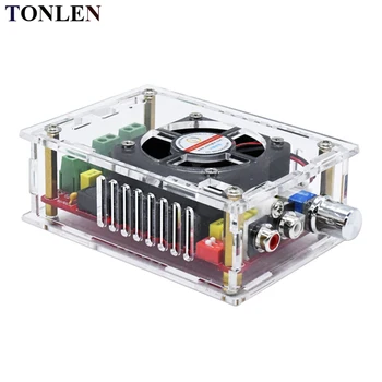 

TONLEN TDA7498 Power Digital Amplifier Board 100W * 2 Class D HIFI Audio Amplifier Module DC9-34V With Fan AMP DIY Home Theater