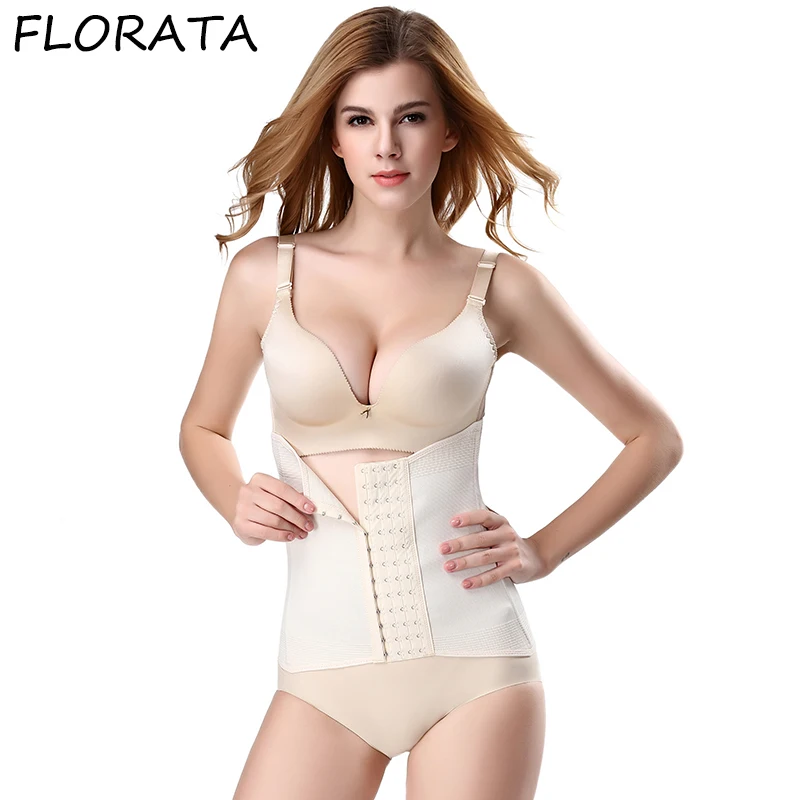 FLORATA Высокая Талия Body Shaper стройнее Управление корсет Для женщин тренажер для