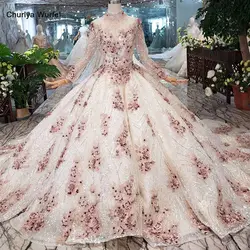Цвет свадебное платье мусульманское бальный наряд с кисточками вырезом на шнуровке сзади ручной работы свадебное платье с цветами с