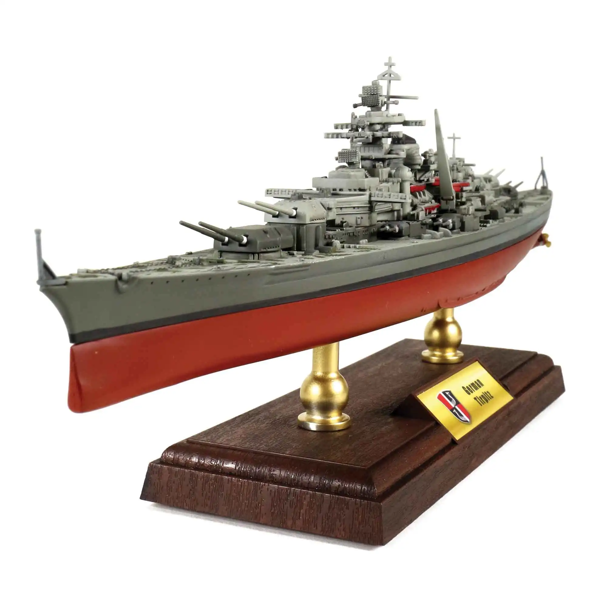 Масштаб FOV 1/700 военная модель игрушки немецкий боевой корабль Tirpitz литая