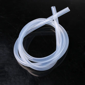 

NoEnName_Null 6mm x 9mm Silicone Tube Hose Translucent Tube Food Grade Non-toxic Soft Rubbe
