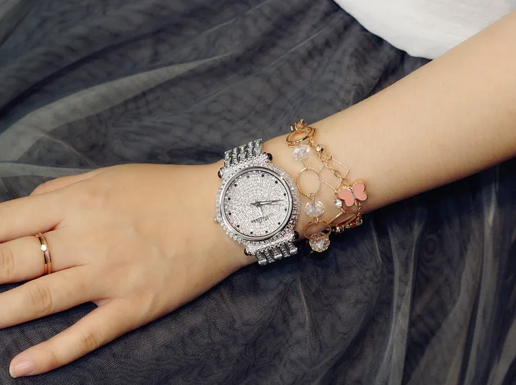 Watch Japão Quartz Analógico Montre Femme 2 tamanho
