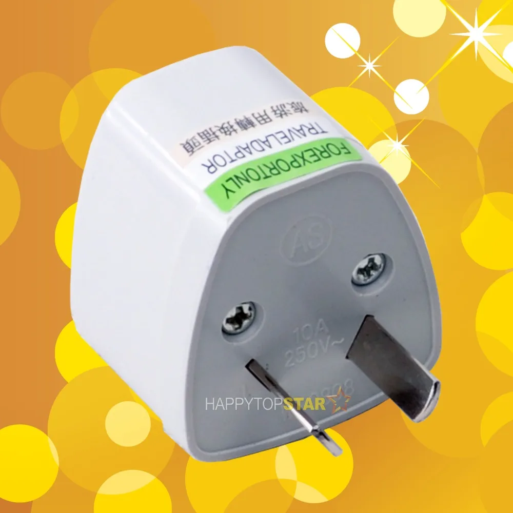 Универсальный сетевой адаптер с 2 контактами Электрический дорожный питания для