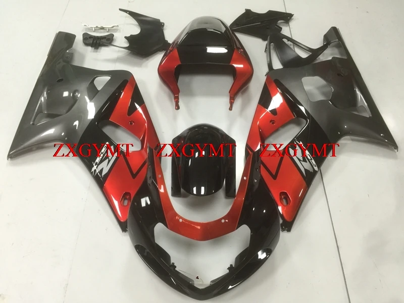 

Bodywork for GSX R 600 750 1000 2000 - 2003 K1-2 Fairings GSX R600 R750 R1000 2000 Silver Red Black 2002