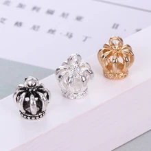 Zinc Alloy Accessories Crown Accessories Diy Dropping Crown Ancient Silver Popular New Products zinc alloy artificial diamond crown pin brooch silver