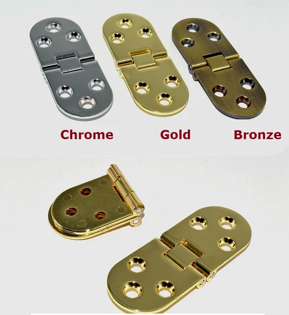 10Pcs/Lot Premintehdw Back Flap Hinge Counter Back Flap Backflap Hinge