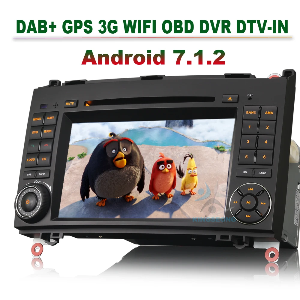 Android 7.1 стерео dab + Авто Радио для Mercedes Benz Sprinter 906 CD проигрыватели DVD MP3 плееры GPS