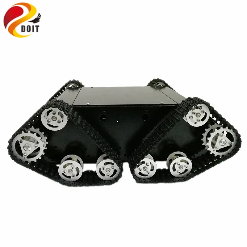 US $211.00 DOIT Black RC Tank VT100 with Enclosed Space for Electrical Devices from Arduino Development Kit
