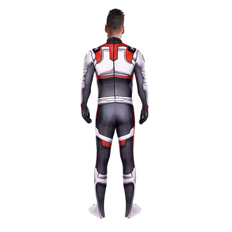 High Quality Avengers 4 Cosplay Costumes 3D Print Lycra 2019 Avengers Endgame film Quantum Realm Team Bodysuits