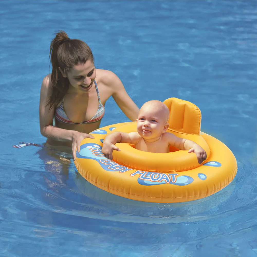 Мультяшный поплавок Надувное сиденье кольцо для ребенка для купания ming спасательный круг круглый летний детский плавательный бассейн 2 Круги полые