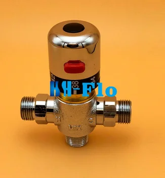 

G3/4" Thermostatic Brass Valve Mixing Valve Mounted Solar Shower