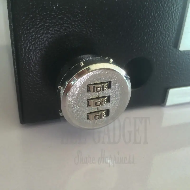 High Quality Portable Car Safes Box Password Combination Lock Home Office Car Jewelry Cash Pistol D