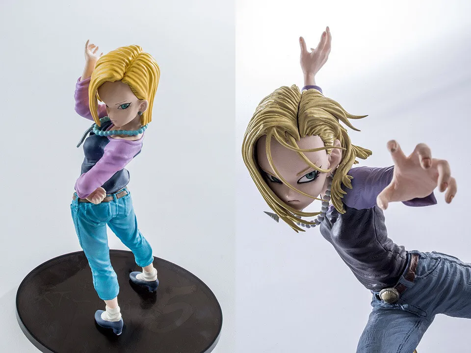 Banpresto Android 18 Dragon Ball Lazuli Action Figures 17cm Dragonball PVC Model font b Toys b