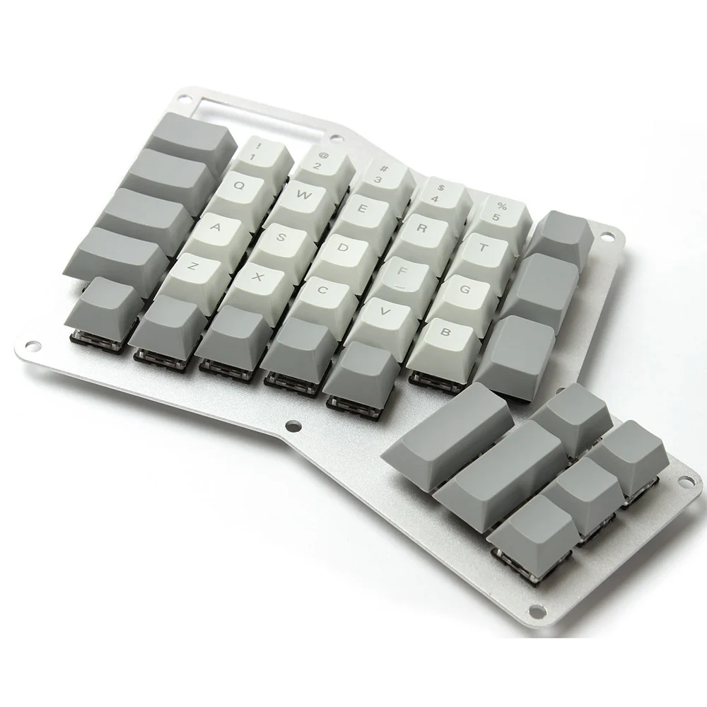 YMDK Вишневый профиль плотный PBT топ с принтом набор ключей Ergodox для клавиатуры Ergo