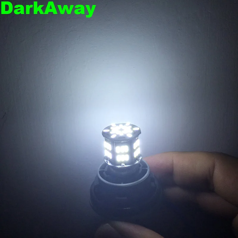 Затемненный Ультра яркий 2x1156 P21W 1141 1003 3014 54smd светодиодный светильник лампа 12В 24В